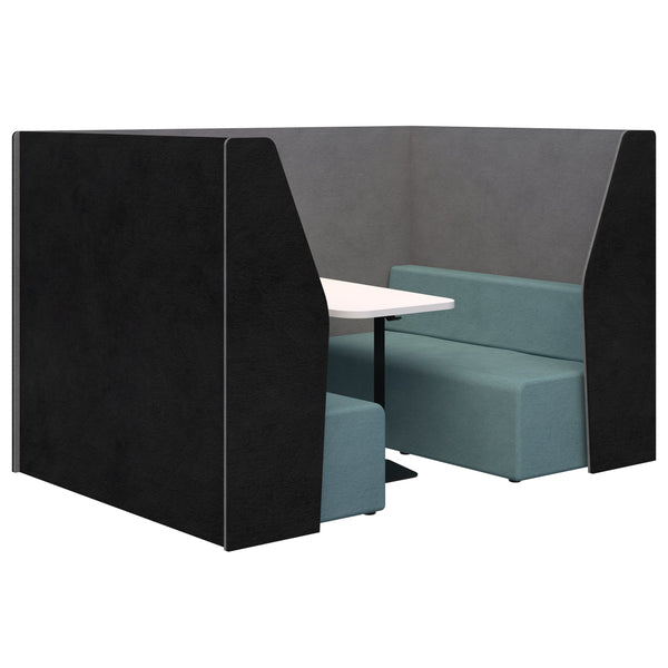 Accent Edge 4 Person Meeting Booth