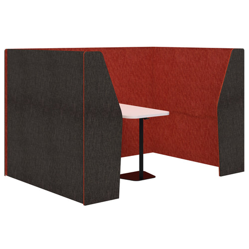 Accent Edge 4 Person Meeting Booth