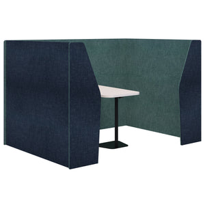 Accent Edge 4 Person Meeting Booth