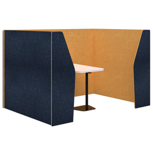 Accent Edge 4 Person Meeting Booth