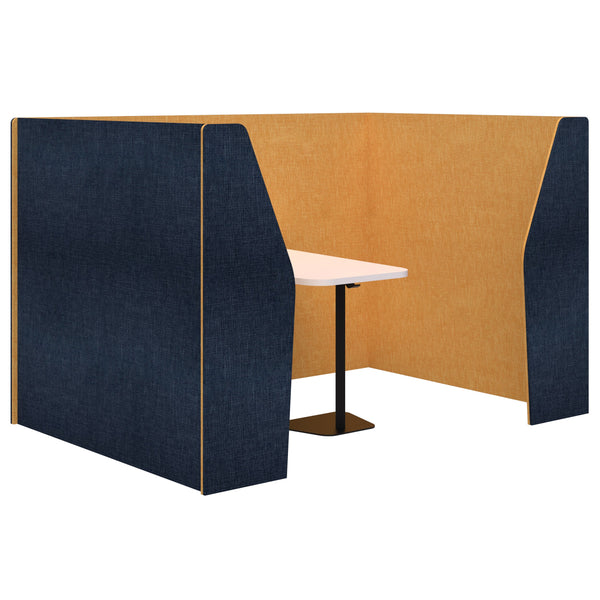 Accent Edge 4 Person Meeting Booth