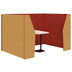 Accent Edge 4 Person Meeting Booth