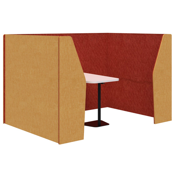 Accent Edge 4 Person Meeting Booth