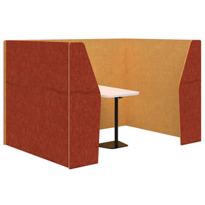 Accent Edge 4 Person Meeting Booth