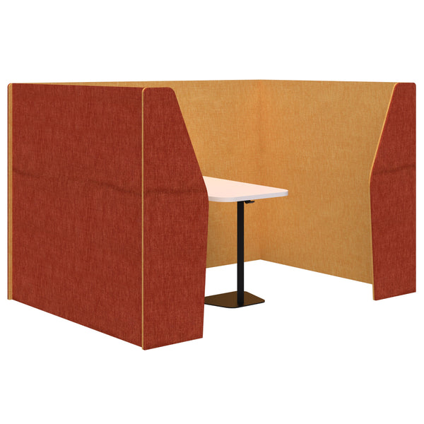 Accent Edge 4 Person Meeting Booth