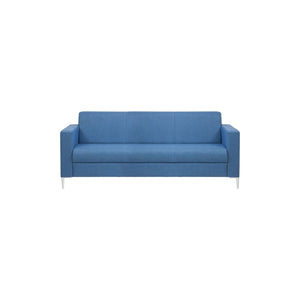 Chair Solutions Kipling Three Seater - With Arms - Polished Alloy Legs