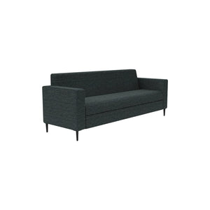 Chair Solutions Kipling Three Seater - With Arms - Black Legs