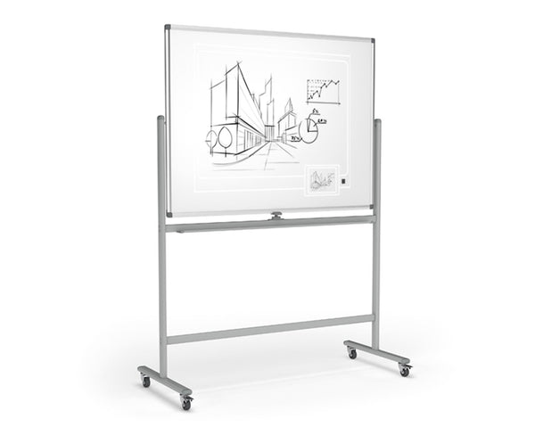 Boyd Porcelain Mobile Pivoting Whiteboards