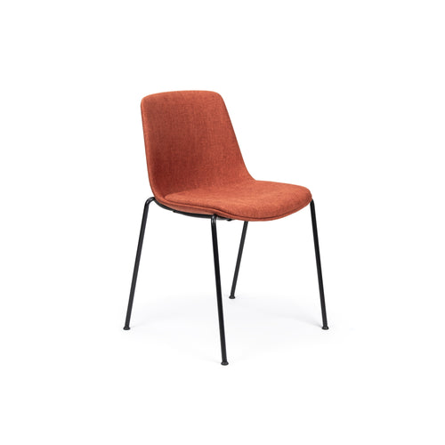 Chair Solutions OLA 4-Leg Chair - Black Frame - Fully Upholstered