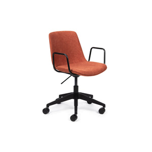 Chair Solutions OLA Castors Hi-Arch Chair - Black - Fully Upholstered - Arms
