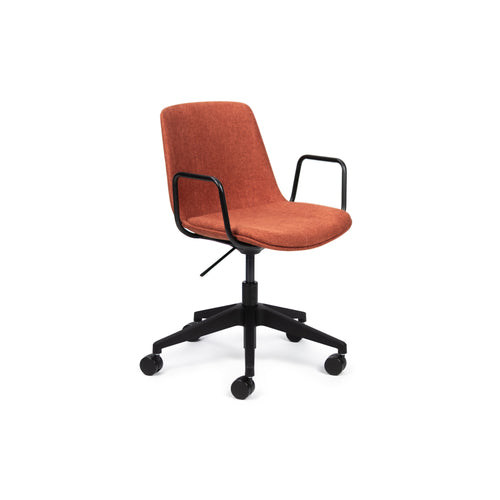 Chair Solutions OLA Castors Hi-Arch Chair - Black - Fully Upholstered - Arms