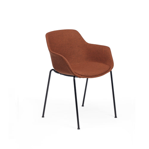 Chair Solutions OLA Relax 4-Leg Chair - Black Frame - Fully Upholstered