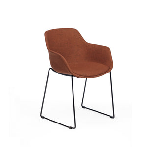 Chair Solutions OLA Relax Sled Chair - Black Frame - Fully Upholstered