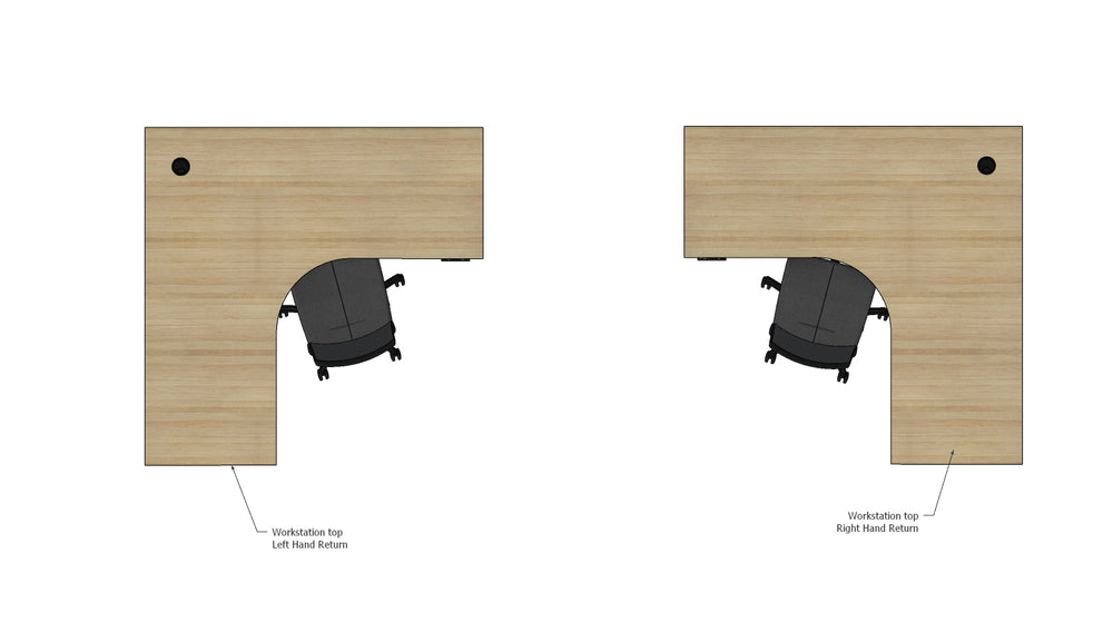 Accent Summit II Plus Electric 90° Corner Workstation
