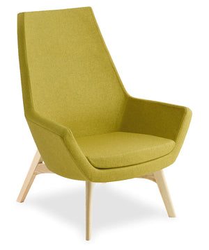 Eden Eton High Back Chair with Timber Base