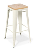 Eden Industry Bar Stool Ash Timber Top