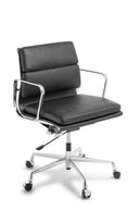 Eden Eames Replica Soft Pad Mid Back Chair - Leather