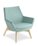 Eden Eton Mid Back Chair with Timber Base