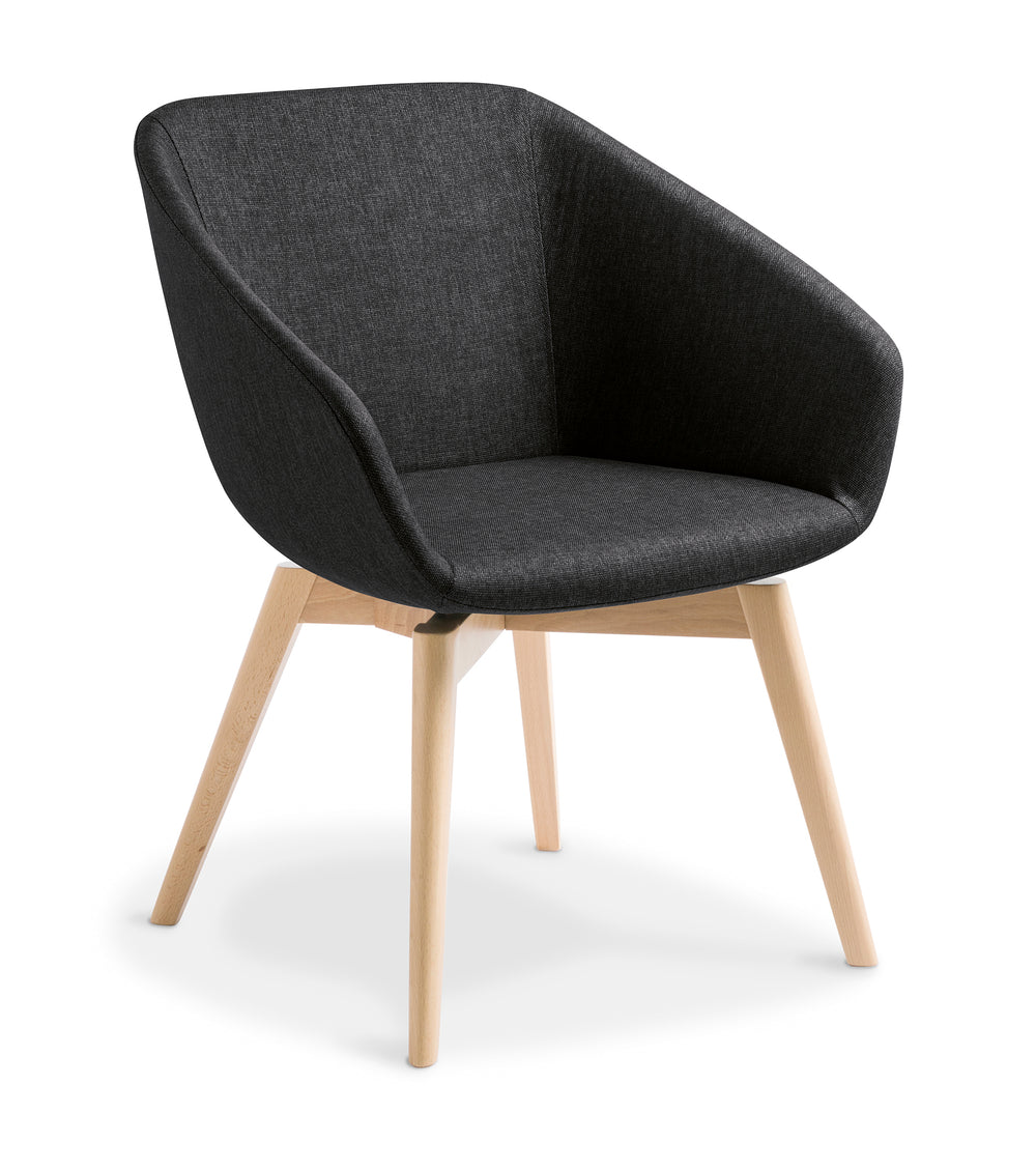 Eden Ferne with Timber Legs Chair