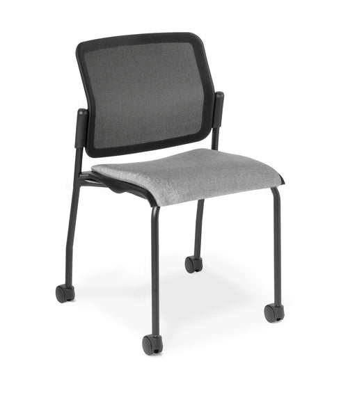 Eden Report 4-Leg Chair on Castors