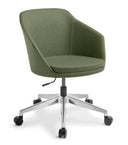 Eden Talia with 5-Star Aluminium Swivel Base Chair