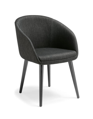 Eden Amelia with Timber Base Chair
