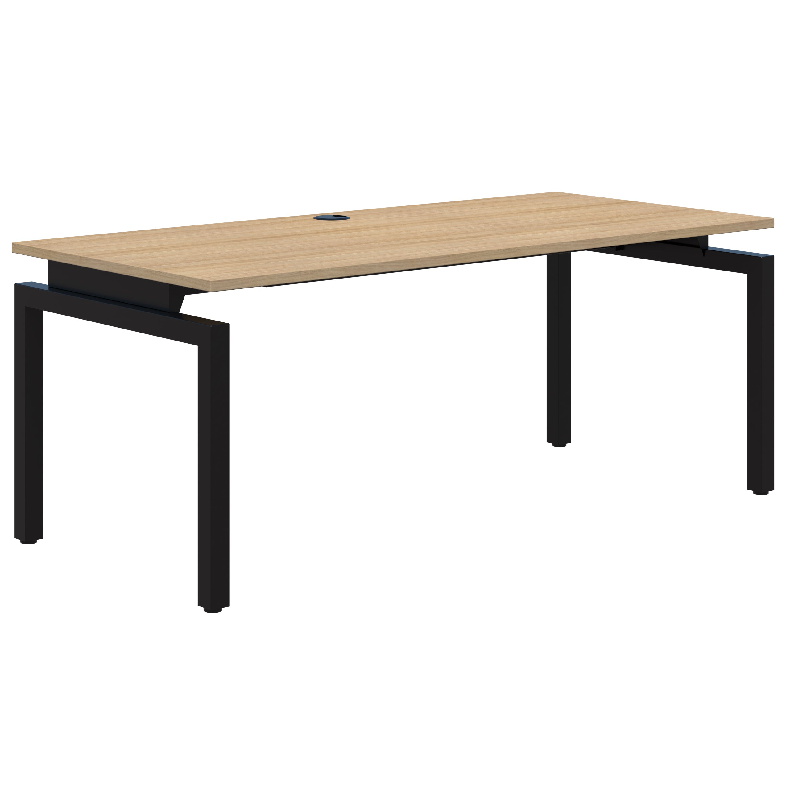 Balance Fixed Height Desk Single